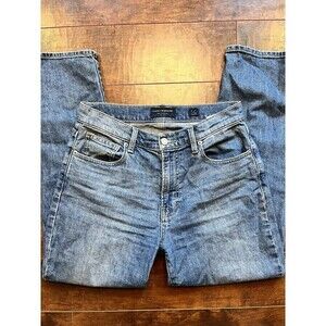 Lucky Brand High Rise Mom Jean Drew Ankle Size 2/26